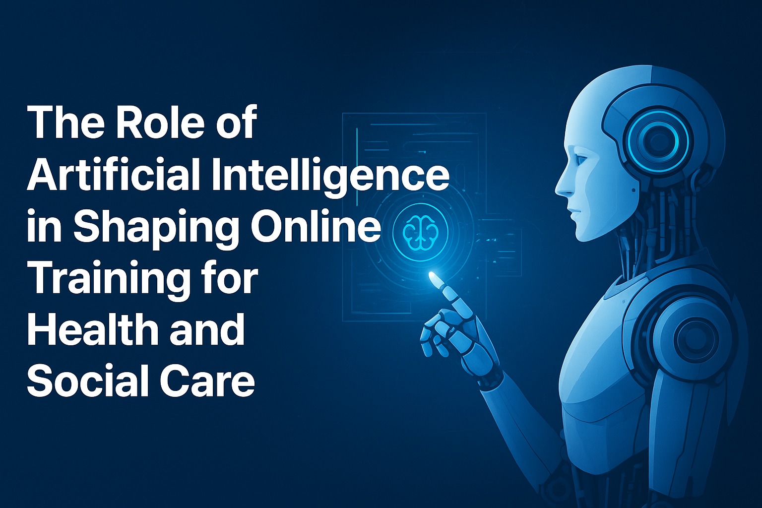 ai in health & social care training